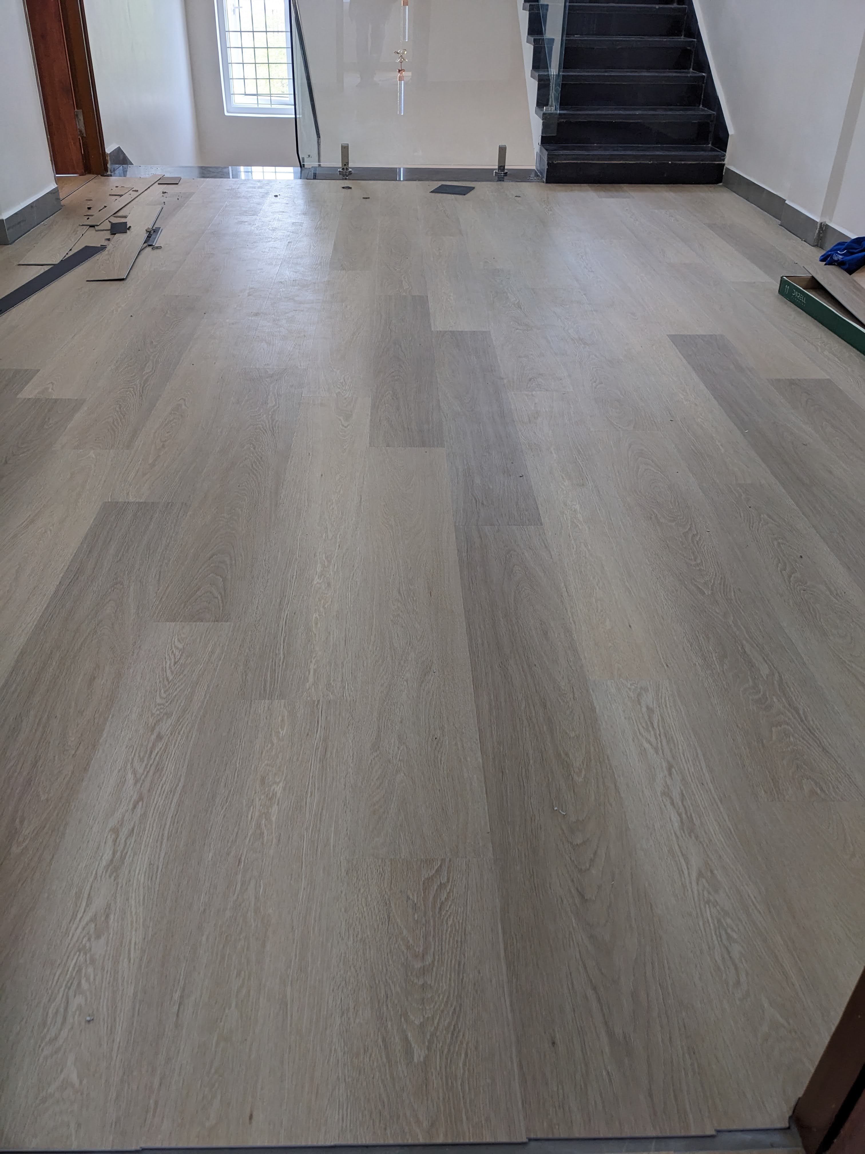 2,000 Sq. Ft. Flooring Installation Completed in One Day — Durell project